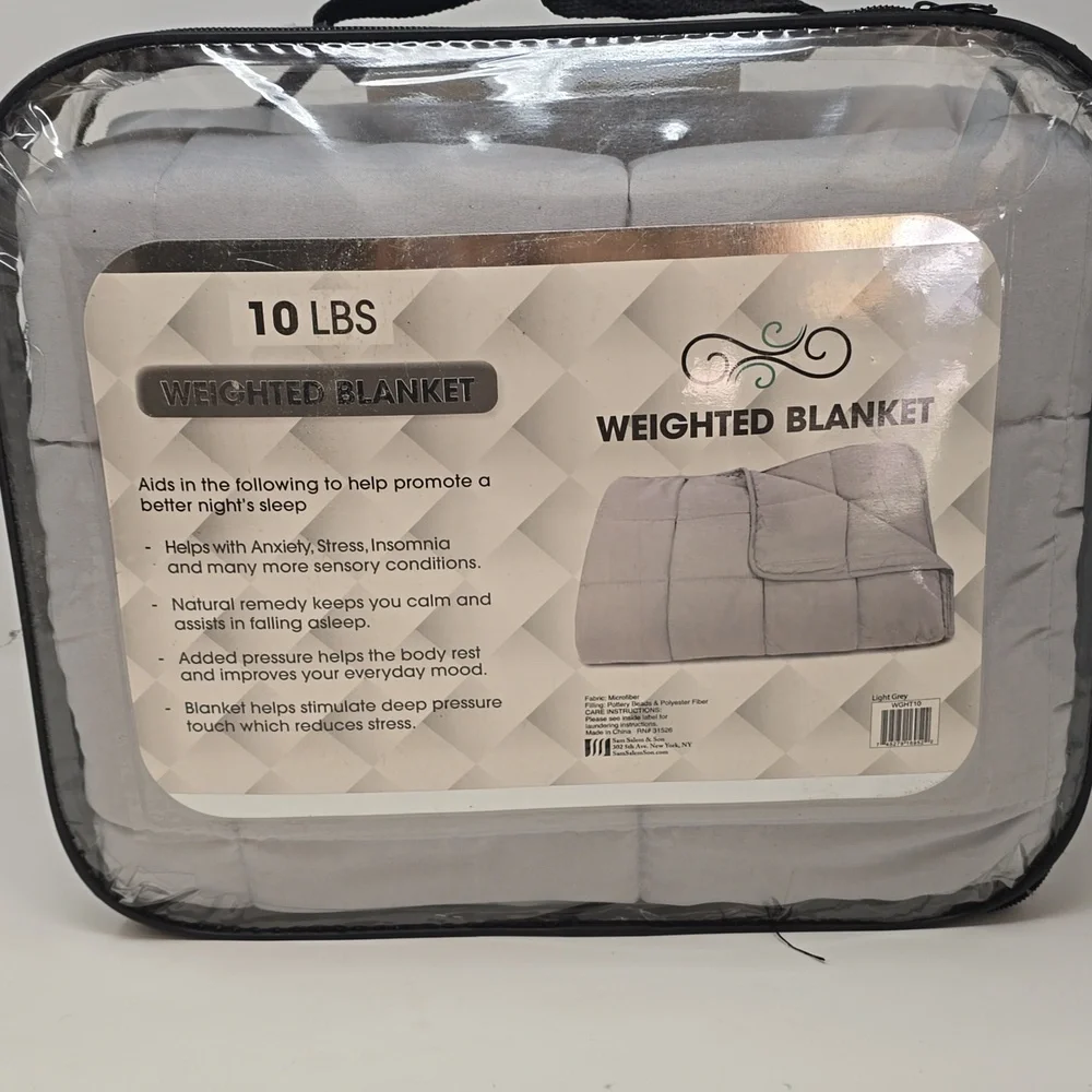 Posh Home weighted blanket twin or full size 10lb 40